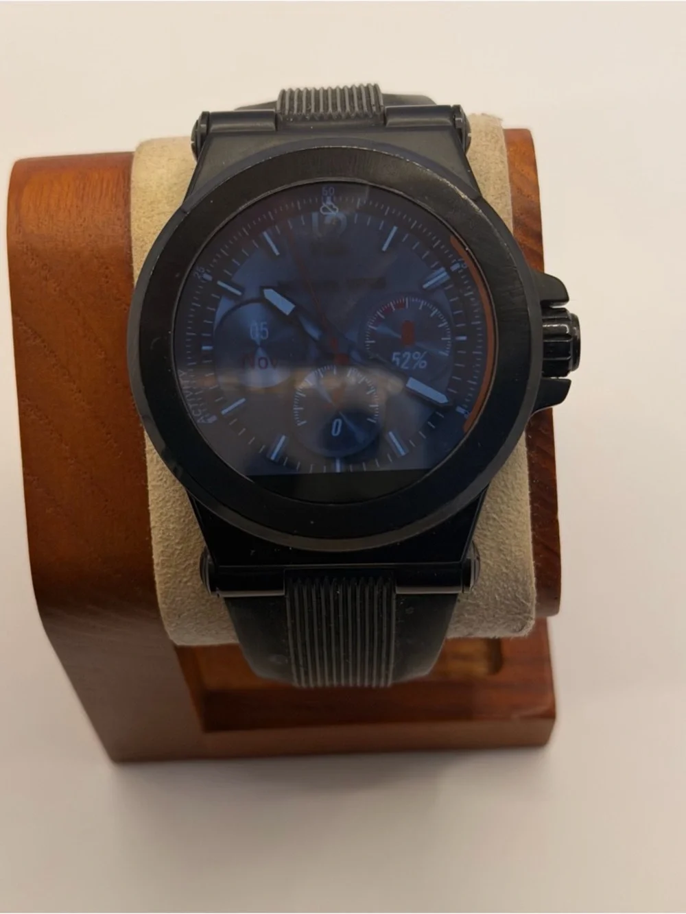 Michael Kors Smart Watch,‎ Black, Charger Included, Silicone Band